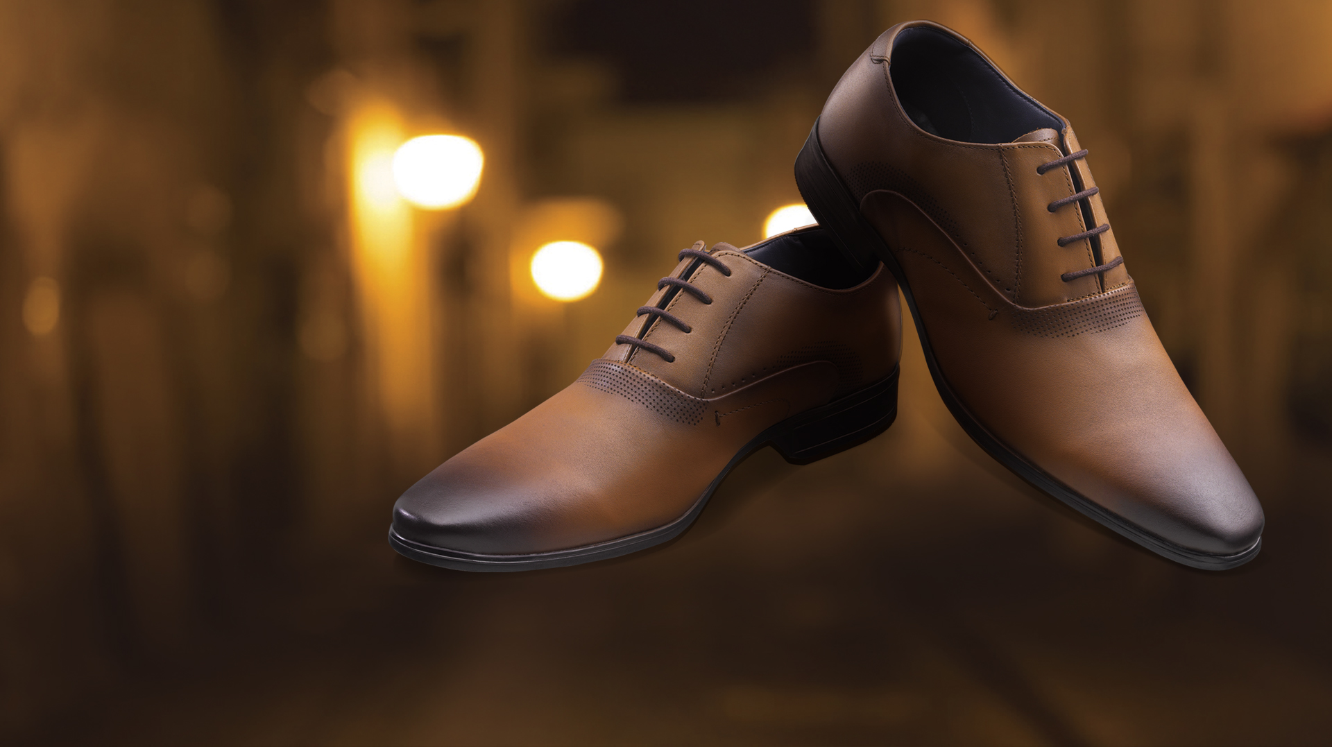 Top grain leather store shoes